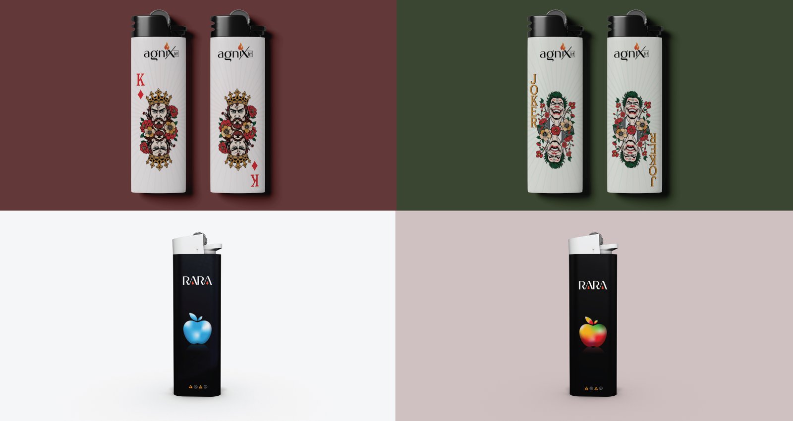 Lighter Sticker Design
